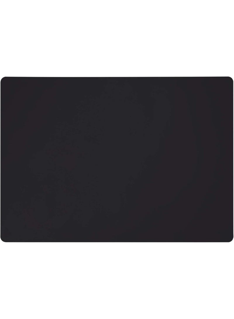 فرشات السيليكون الكبيرة للكونترستوب, 28 "بواسطة 20" فرشات متعددة الأغراض, كونتر طاولة حامي, مكتب توفير وسادة, بلاسيمات غير لاصقة غير انزلاق وسادة مقاومة للحرارة, أسود - Image 1